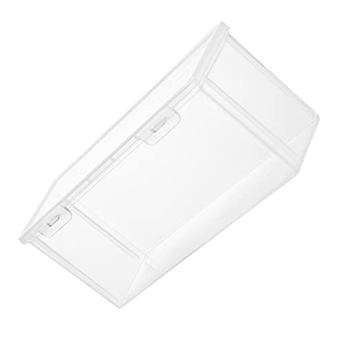 FONDOTIN Household Teaware Storage Box Multi Function Transparent Cup Case for Organized Tea Material Smooth Edges for Cup Storage and Easy Cleaning