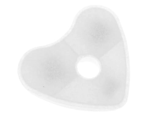 Filtro de carbon de algodon de doble capa para fuente de agua de mascotas forma media luna 3