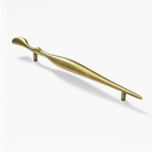 Image of Plantex Cabinet Handle /160mm Handle for Cabinet /Furniture /Door Pull-Push Handle for Home /Office - Pack of 1 (Brass Antique)