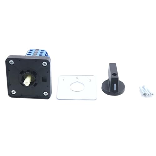 Selector de transferencia On-Off-On de leva giratorio para control trifásico 4