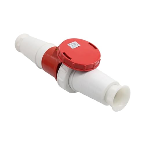 Conector industrial de aviación 63A de 5 polos con alta resistencia 8