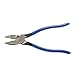 Klein Tools D2000-9NE Side Cutter Linemans Pliers Cut ACSR, Screws, Nails, Hard Wire, 9-Inch Electrical Pliers