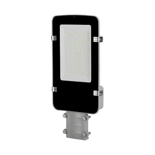 V-Tac Lampade Da Strada A Led - 115 Lumen - Samsung - Ip65 - Grigio - 50 Watt - 5000 Lumen - 6500K - 5 Anni