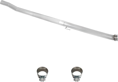 LELEHOKA 4” Exhaust Pipe for 2019-2024 Dodge Ram 2500 3500 with Cummins 6.7L Turbo Diesel T-409 Replacement 4 Inch Pipe