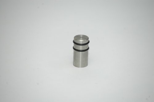 Pomolo, pomolo per mobile, pomolo per armadio, acciaio inox spazzolato inossidabile, diametro 16 mm