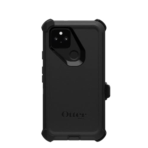 OtterBox Defender Series Case & Holster for Google Pixel 5 (NOT 5a) Non-Retail Packaging - Black by Otterbox - Image 3