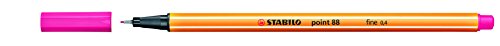 Caneta Hidrográfica, Stabilo, 53.3300, Multicor, Pacote de 30
