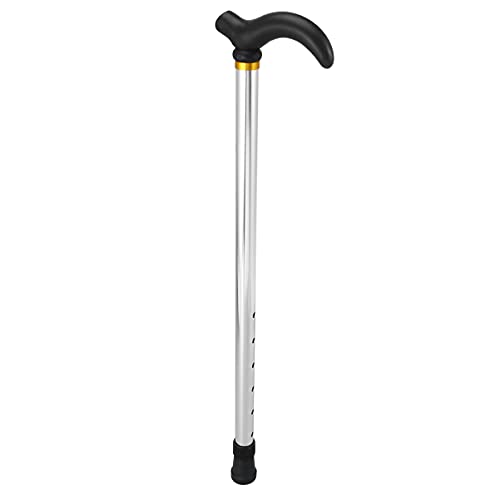 GLEAVI Aluminum Alloy Telescopic Crutches Adjustable Height Walking Cane Slip Walking Cane for Men for Hiking Outdoor Walks