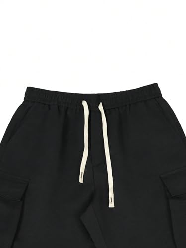 Image of Lymio Cargo for Men || Cotton Cargo Pant || Drawstring Waist Pant (Also Available in Plus Sizes) (137-140)