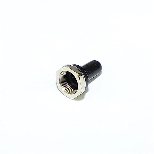 Capuchon en caoutchouc noir M12X0.75 pour interrupteur à bascule KN3C