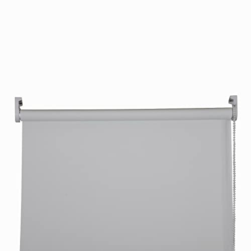 Blackout Roller Blinds BK004, Light Grey 120x165cm