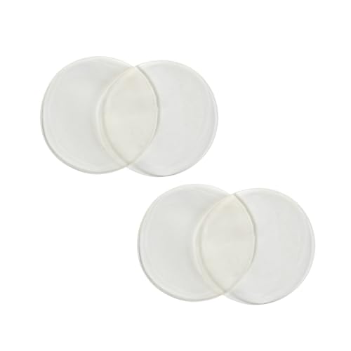 Ameda ComfortGel Nipple Gel Soothing Nursing Pads, Breast Pads Nipple Therapy, Breastfeeding Supplies, Reusable Cooling Relief HydroGel Pads, 2 Pair (4 Count)