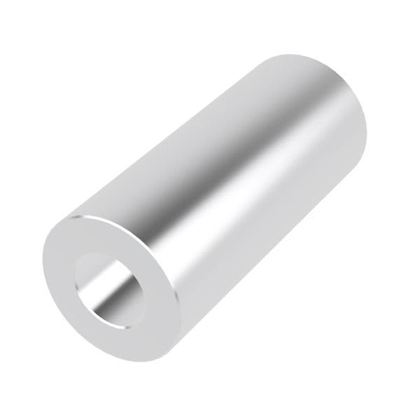Aluminum Spacer 5/8" OD x 5/16" ID x Choose Your Length, Round Spacer Unthreaded Standoff Bushing Plain Finish, Fits Screws Bolts 5/16" or M8 by Metal