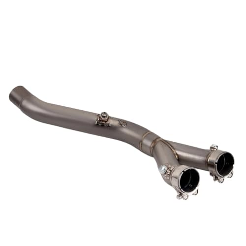 XINWELZ Tubo Escape Motocicleta Compatible con R1 para R1M para MT10 2015 2016 2017 2018 2019 2020 2021 2022 2023 2024 Interfaz para Escape De Motocicleta Silenciador De Tubo Intermedio