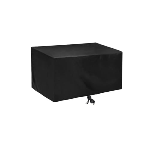 AEUUEU Fundas grandes para muebles de jardín impermeables resistentes 600D, cubierta para juego de patio, 70x70x90cm/LxAxH, fundas para muebles de jardín exterior, resistentes al viento, anti-UV