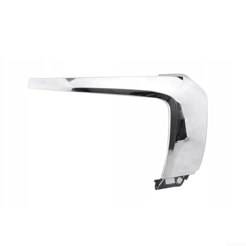Tira de cubierta de parachoques delantero plateada para Mitsubishi Outlander 2