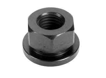 Te-Co, 41609, Flange Nut, 1"-8, Gr 2, ST, B/O