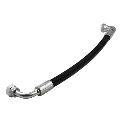 Image of AW29374 Hydraulic Hose Compatible with John Deere Front Loader 120E 120R 200CX 300CX 400CX 410 420 430 460 500E D120 D160 D170 H120 H130 H160 Replace Hydraulic Hose AW29374
