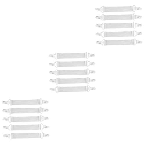 Ciieeo 3sets Mattress Straps Fitted Sheet Clips Bed Sheet Holder Straps 16pcs*3