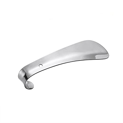 5 Stck Schuhanzieher Edelstahl Metallschuhhorn 14.5×4.5cm Cover