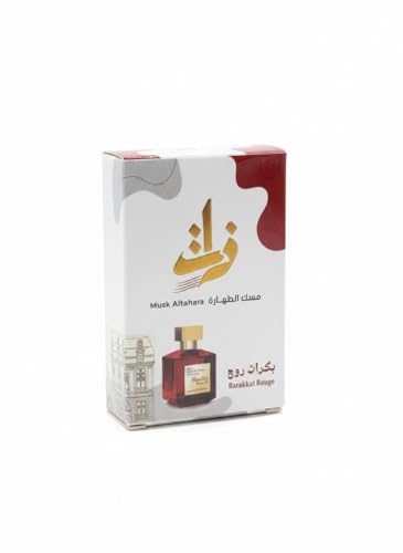 مسك الطهارة، عطر شرقي فاخر - يجمع بين المسك والعطور المختلفة، 6 مل -خالى من الكحول