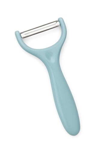 Image of Stewit Multipurpose Stainless Steel Fruit and Vegetable Peeler, Dual Ultra-Sharp Blades, Julienne Slicer and Shredder for Potato, Carrot, Cabbage, Multicolor (Y Peeler)