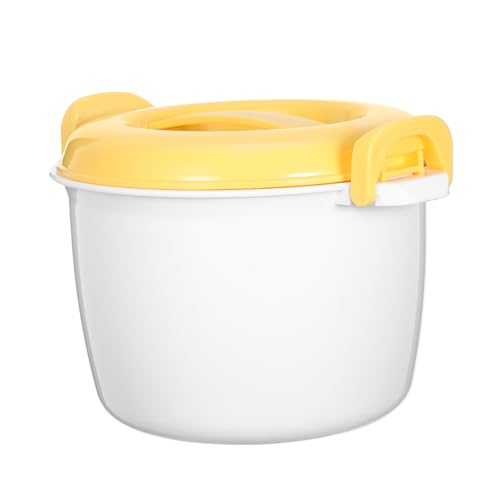 ULTECHNOVO Microwave Rice Cooker Convenient Multifunctional Cooker for Quick Meals Food Grade Double Vent Design for Release for Home Use