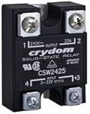 Solid State Relays - Industrial Mount PM IP00 SSR 280Vac /25A,3-32Vdc,ZC (CSW2425P)
