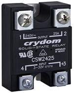 Solid State Relays - Industrial Mount PM IP00 SSR 280Vac /25A,3-32Vdc,ZC (CSW2425P)