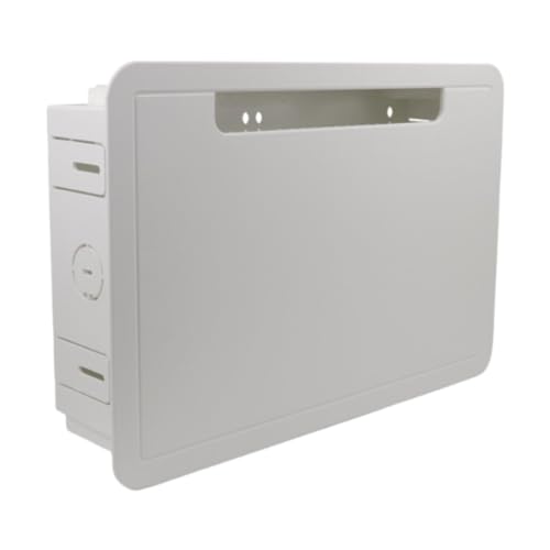 predolo Cajas de Medios para TV de 9 Pulgadas, Caja de TV Empotrada, Placa de Pared, Alta Confiabilidad, Universal