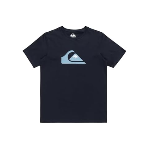 Quiksilver Boys Comp Logo T-Shirt in Blue Cover