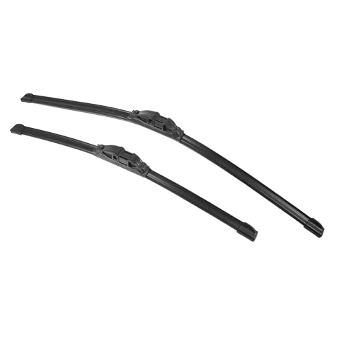 X AUTOHAUX 1 Pair 26"+20" Front Windshield Wiper Blade for Volvo S40 04-06 Replacement Set with Upgraded Stability All Weather Side-Lock, Not J/U Hook