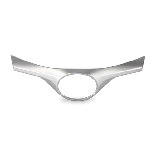 Garniture de grilles de pare-chocs chromée supérieure pour habillage de calandre Toyota CHR