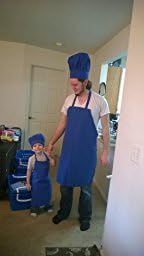 Miniatura 6 de CHEFSKIN Personalizado bordado nombre delantal elegir tamaño color fuente, hermoso es un gran regalo.