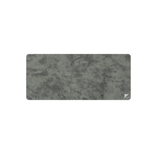 FORCEX Signature Gray Gaming Mousepad 4 mm thickness - Waterproof Large Extended Non-Slip Precision Surface Durable Design for Gamers (XX-Large (90 * 40 cm))