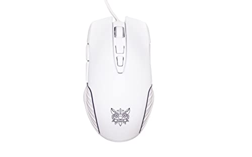 Onikuma CW905 Souris de Jeu Filaire Blanc