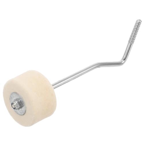 Doble Mazas para Bombo Metal Felt Pedal de Batería miniatura 4