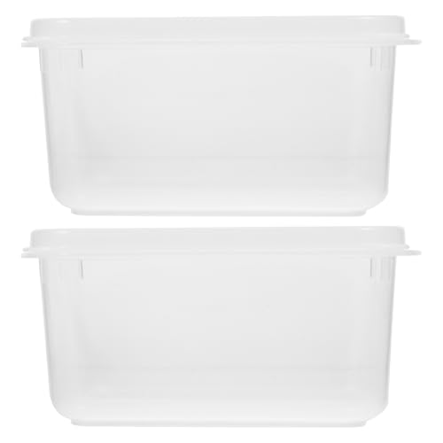 OATIPHO �①���ۑ��e�� �H�i�O���[�hPP�� ���^�H�i�ۑ��{�b�N�X ���I �j���j�N�p �ƒ�p�ٓ��� �H�ޑN�x�ێ��p 2�Z�b�g �ė��p�\