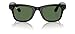 Ray-Ban Meta (Gen 1), Wayfarer, Shiny Black | Smart AI Glasses for Men, Women — 12 MP Ultra-Wide Camera, Open-Ear Speakers for Audio, Video Recording and Bluetooth — Green Lenses — Wearable Technology
