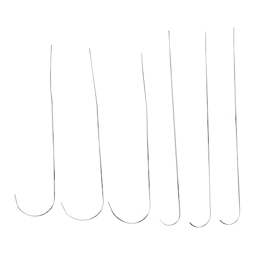 HOODANCOS Beading Needles Set 6pcs Stainless Steel Needles for Bead Making for Jewelry Crafting