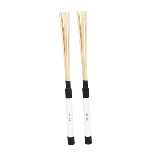 Par de Baquetas de Madera Mikinona para Adultos para Instrumentos de Percusión Cajón y Batería Jazz miniatura 1