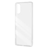 Digital Alchemist Xperia 5 V SOG12 SO-53D Case, Clear, Shockproof, Thin, Compatible with Wireless Charging, Hybrid Material, Strap Hole, Xperia 5 V Cover/Clear