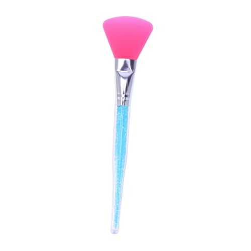 WEKADRIN Silicone Face Mask Brush Rhinestone Handle Essential Skincare Tool for Women for Mask Mud Concealer Cream Beauty Makeup