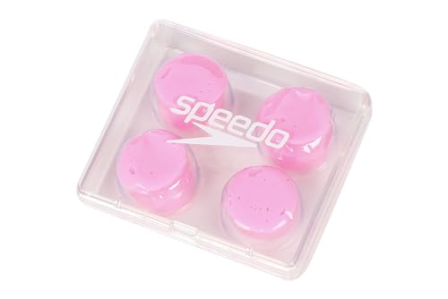 Speedo Potetor de Ouvido Soft Earplug, Único, 2 Pares, Rosa