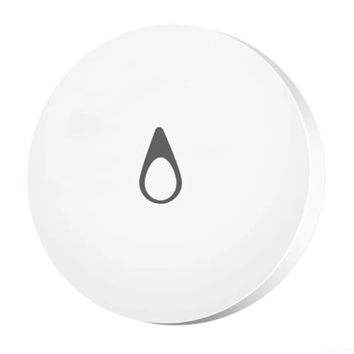 Water Leakage Sensor Immersion Security Alarm with Real-Detection and Mobile Alerts for Home System, Compatible with Gateways