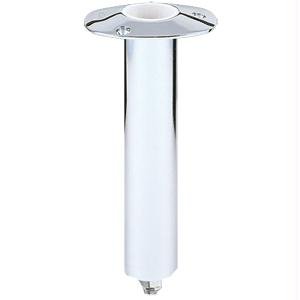 Lee's Tackle Inc. 0 Degree Stainless Steel Swivel Base Flush Mount Rod Holder 2.25in.