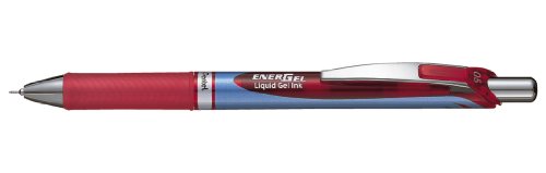 Bolígrafos Pentel Energel Xm Gel Rollerball Retráctil 0.5 mm Rojo