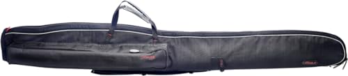Stagg edb-3/4 MBK Tamaño 3/4 Contrabajo Eléctrico con funda, negro metalizado