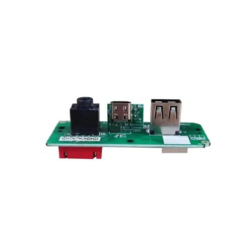 HEEZOU Módulo Potencia Mejora Auditiva Junta Principal USB Small USB Carga para Placa PCB Durabilidad