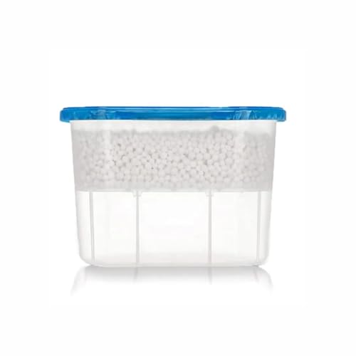 500ml Unscented Dehumidifier – Compact, Reusable Moisture Absorber for Damp Control in Homes, Wardrobes, Caravans, Boats, and More